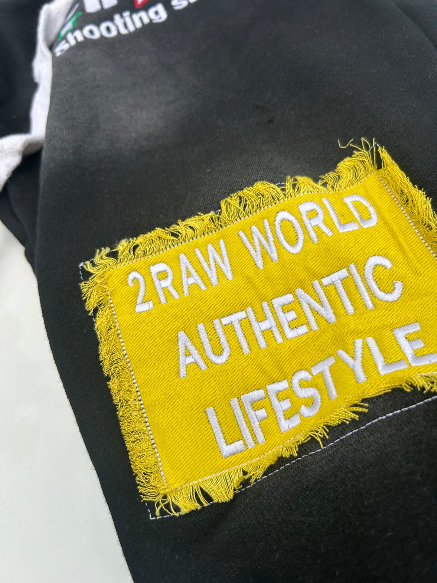 2 RAW Shooting Stars Black Pants