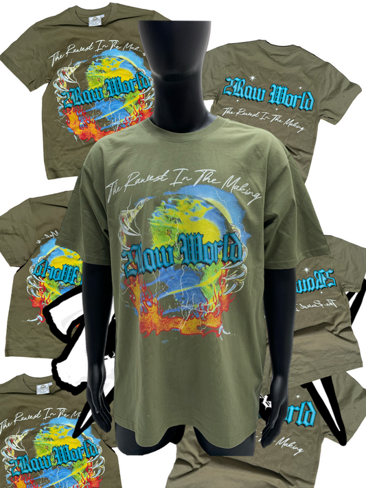 2raw world shirt