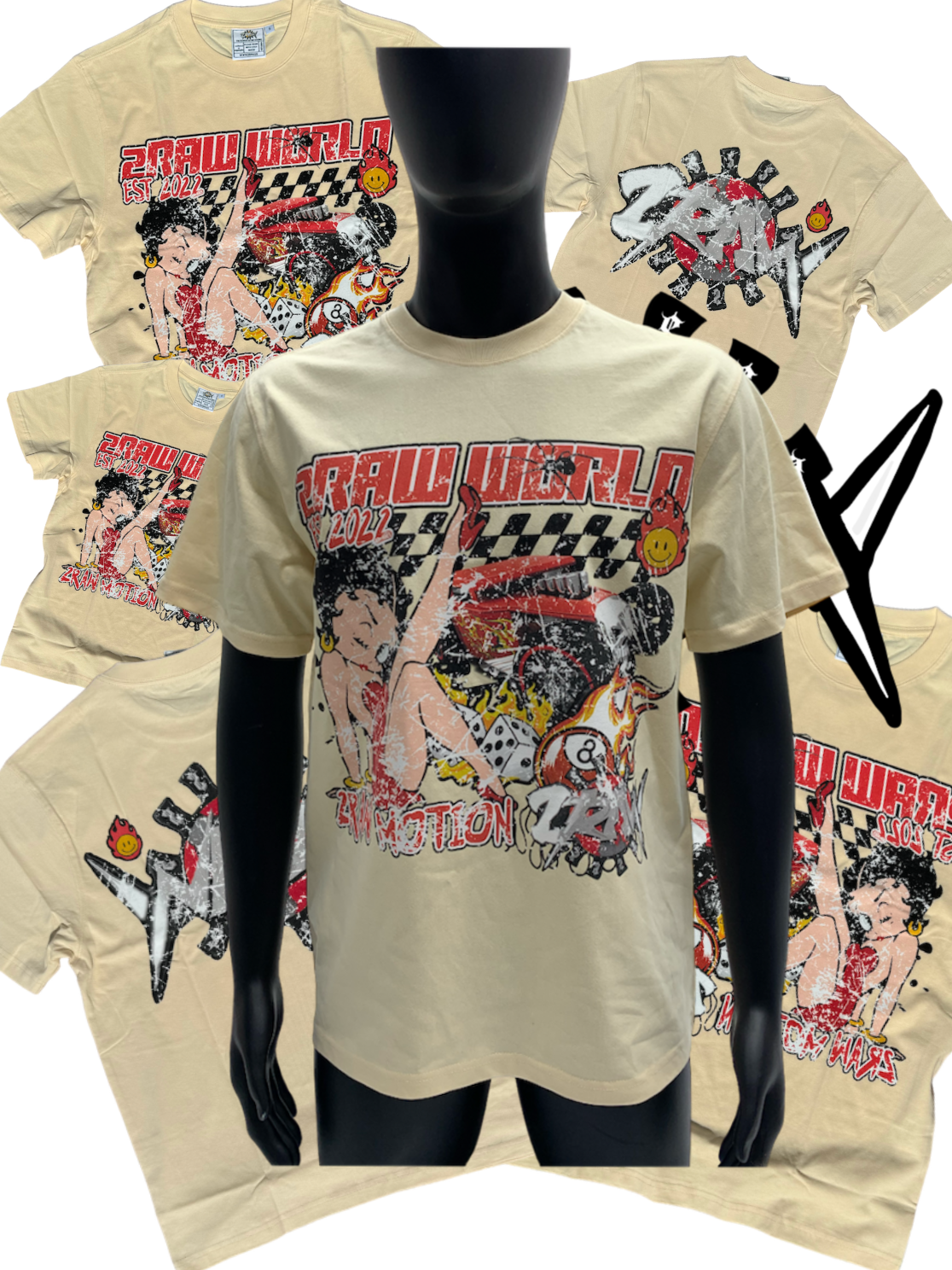 2raw Betty Boop motion