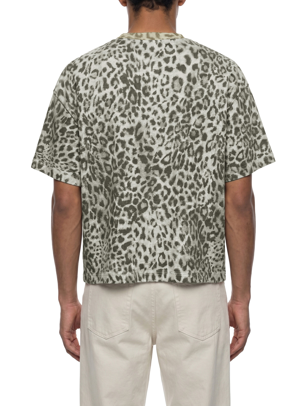2RAW Wild Instinct Leopard Mesh Shirt