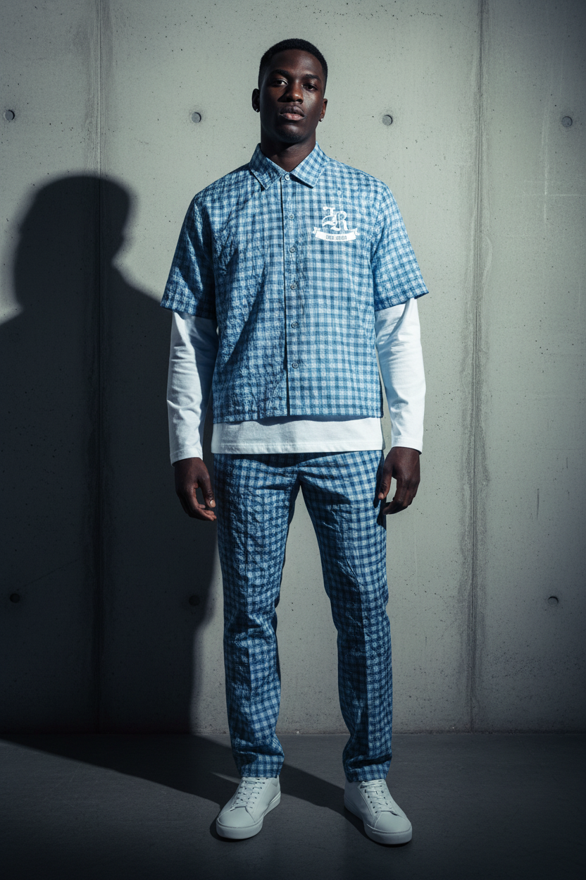 2RAW Vintage Wash Plaid Shirt