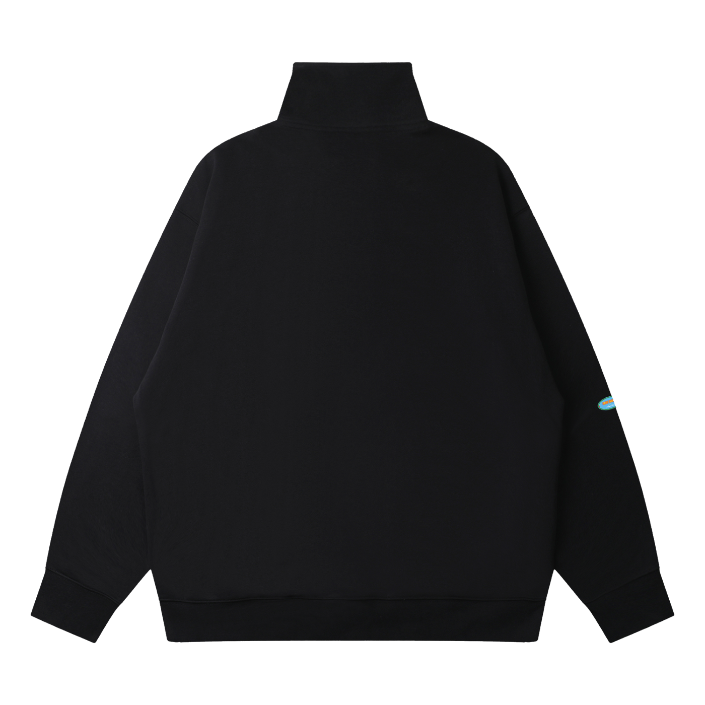 2RAW Quarter-Zip Drop Shoulder Sweatshirt