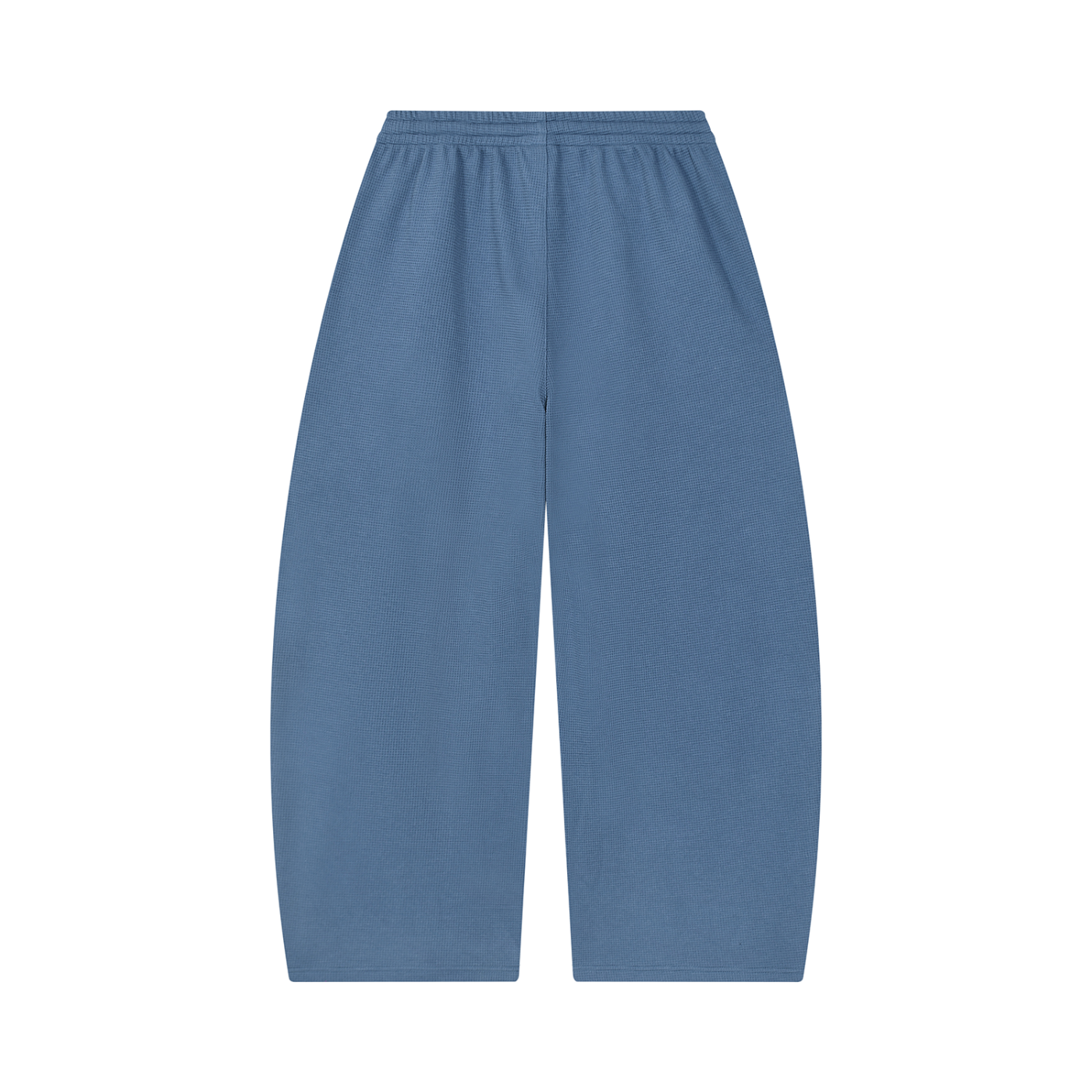 2RAW Waffle Barrel Leg Pants — Oat Gray