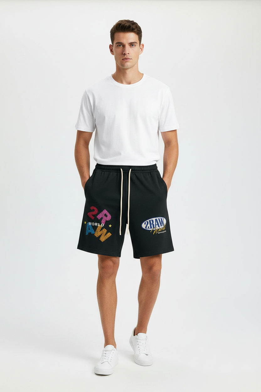 2RAW Speed Drawstring Shorts