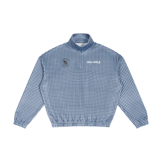 2RAW Plaid Quarter-Zip Sweatshirt