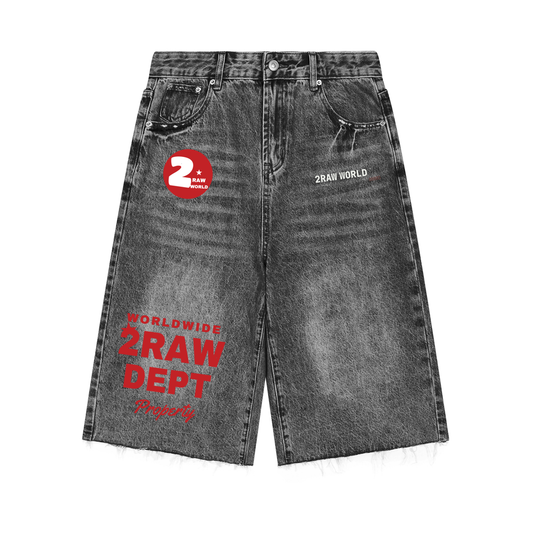 2RAW Dept Men's Vintage Wide Leg Denim