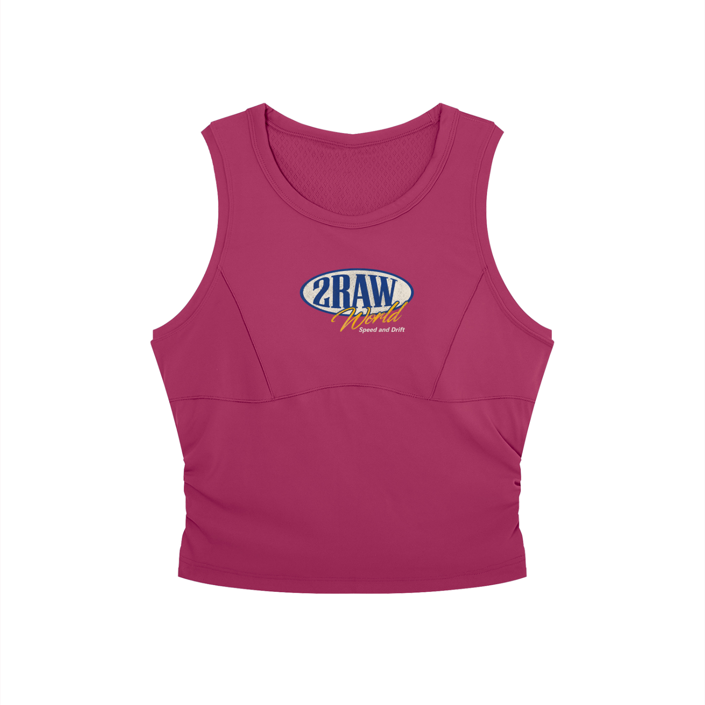2RAW Speed Active Crewneck Yoga Tank
