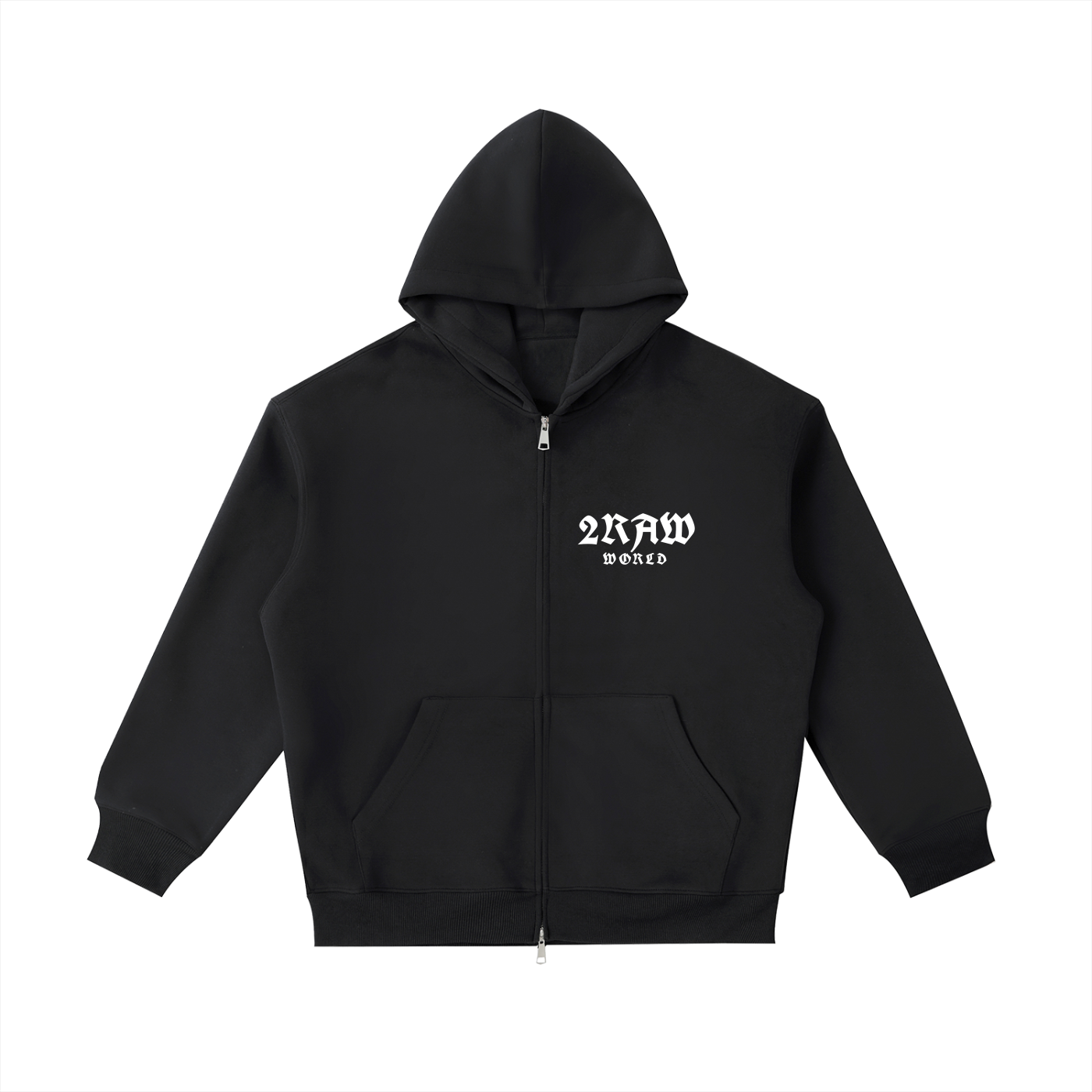2RAW WORLD Essential Pocket Hoodie