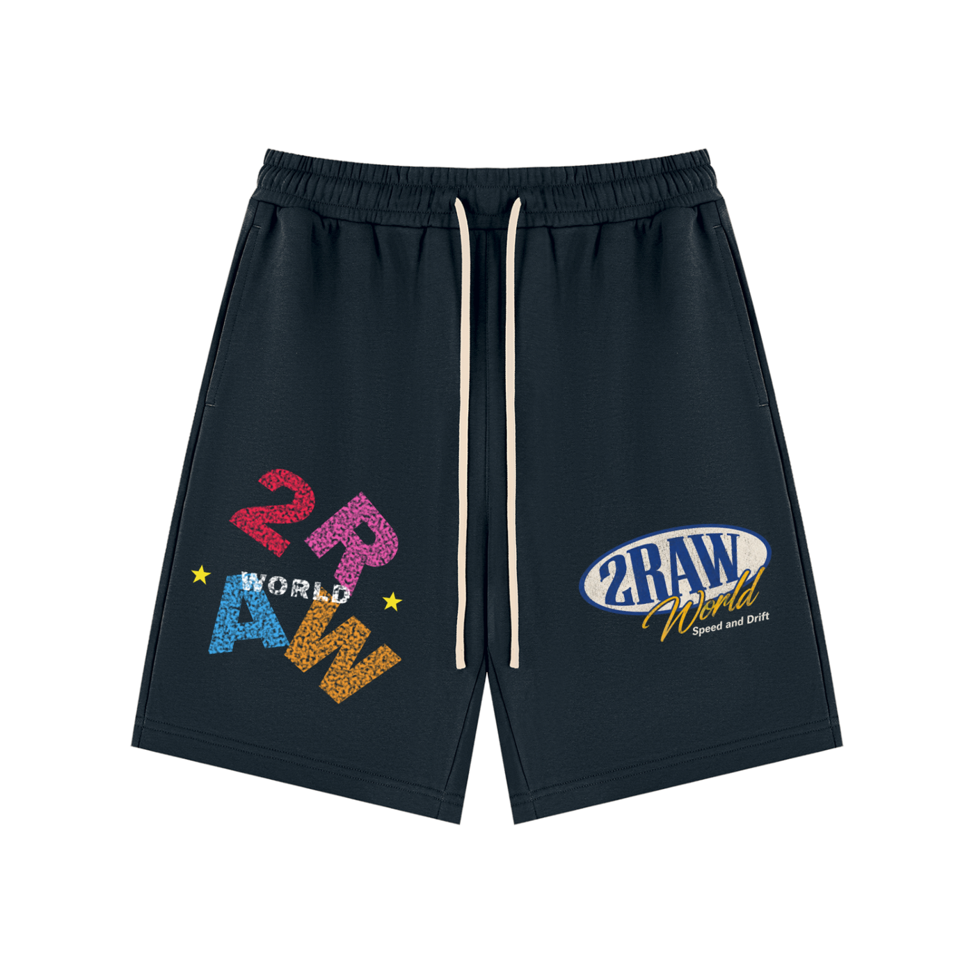 2RAW Speed Drawstring Shorts