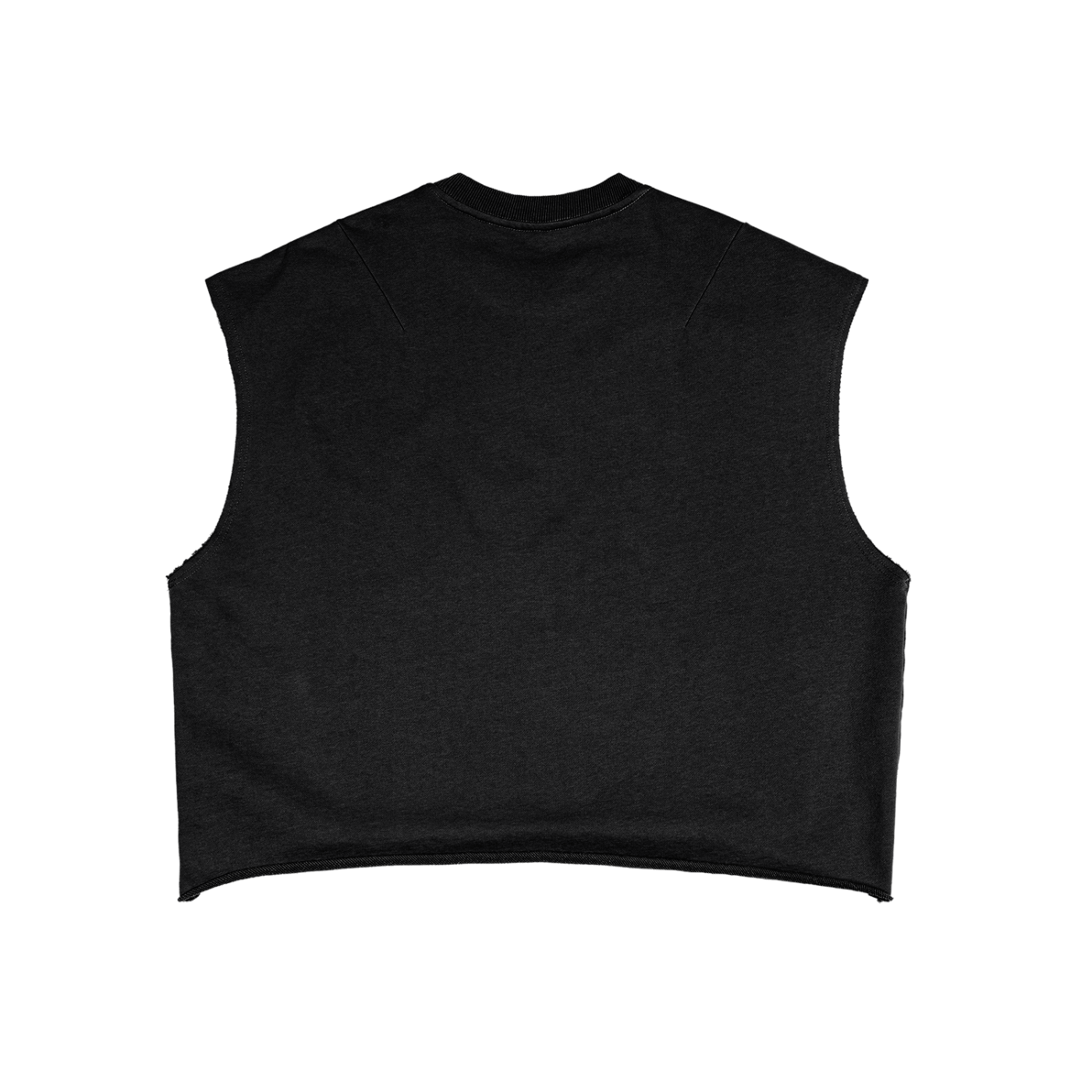 2RAW World “Twin Tigers” Cropped Muscle Tee