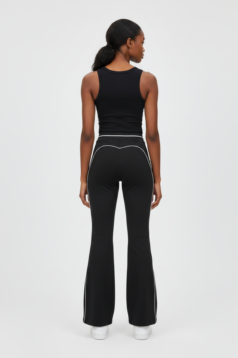 2RAW Women's High-Rise Flared Yoga Pants