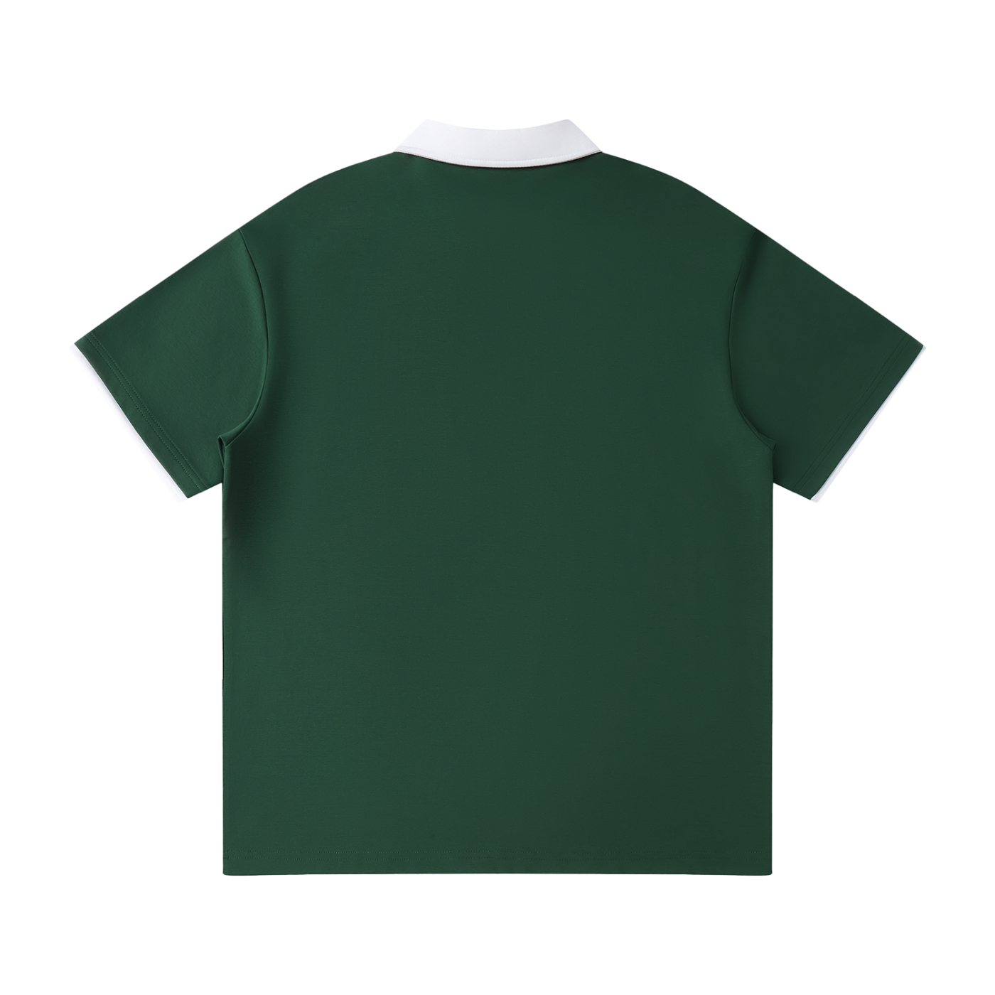 2RAW Contrast Collar Raglan Polo