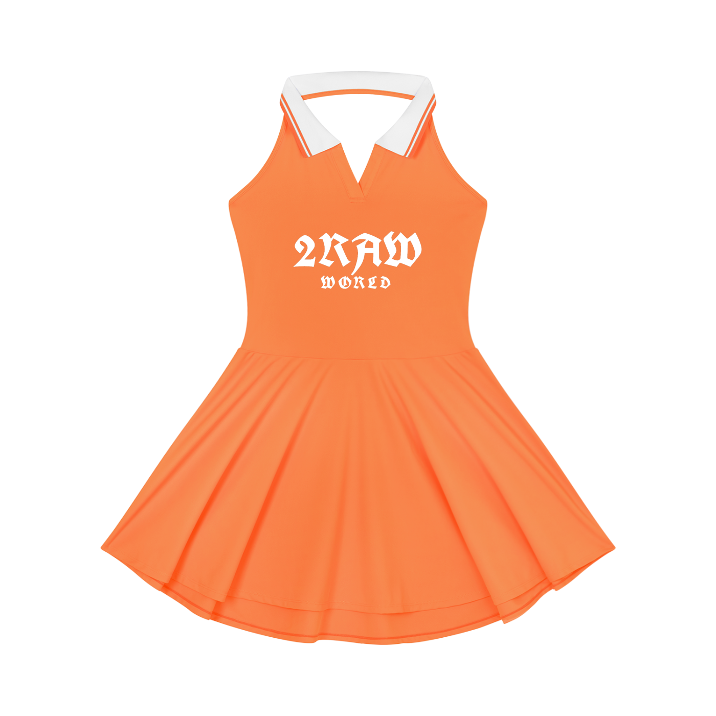 2RAW WORLD Halter Polo Dress