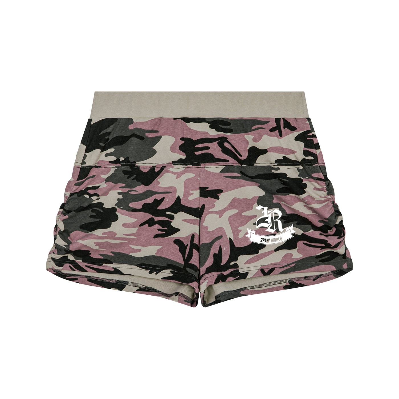 2RAW Women's Slim Camo Shorts