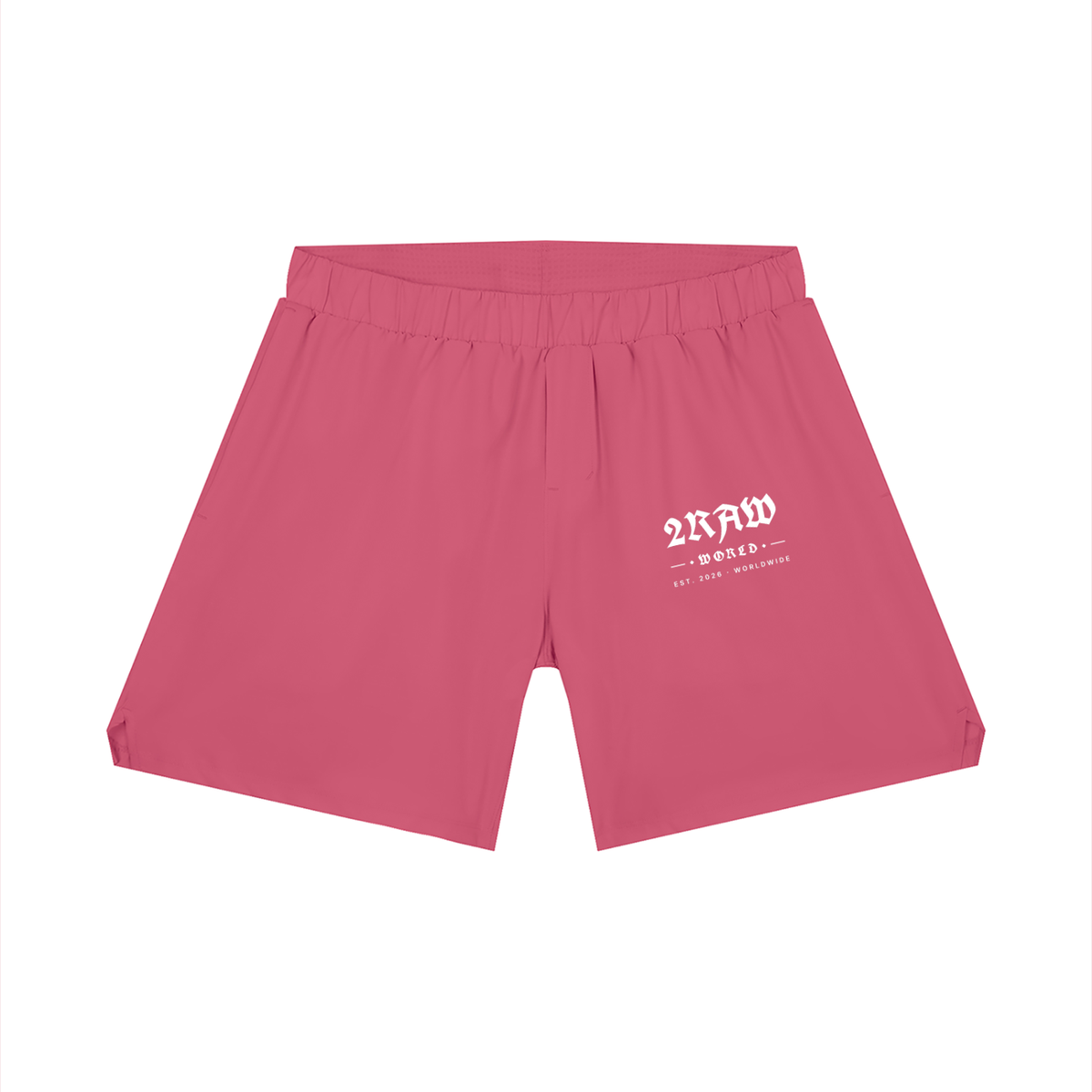 2RAW Men's Active Fit Performance Shorts