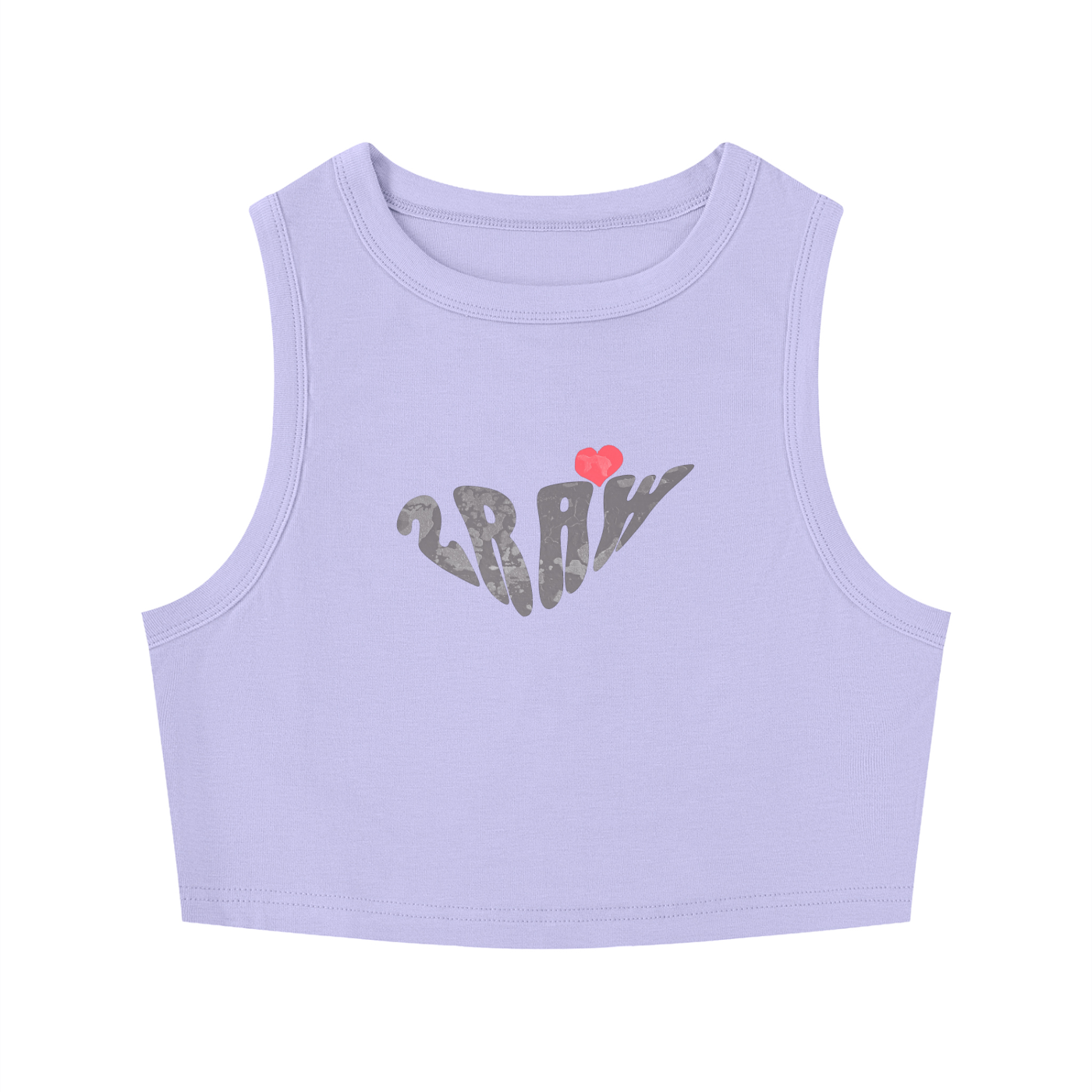 Women's Tight Crewneck Crop Tank Top