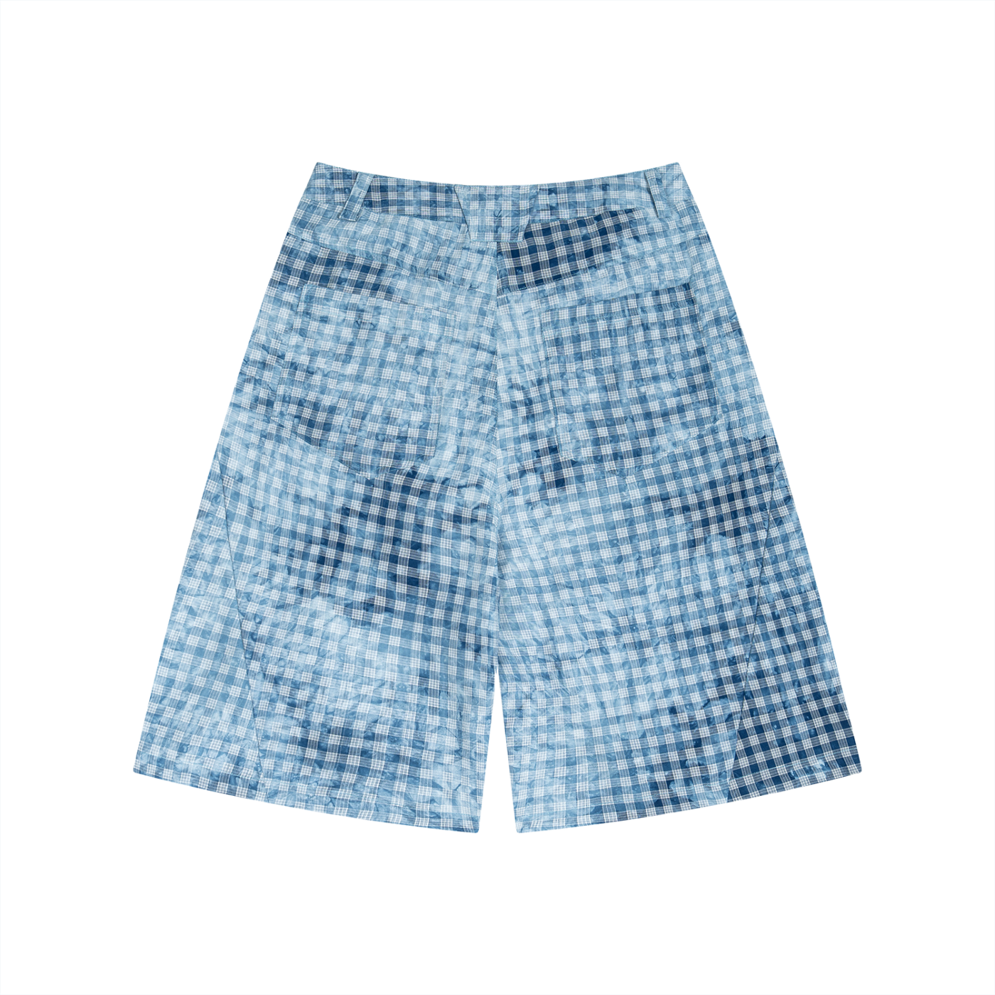 2RAW Vintage Wash Plaid Shorts