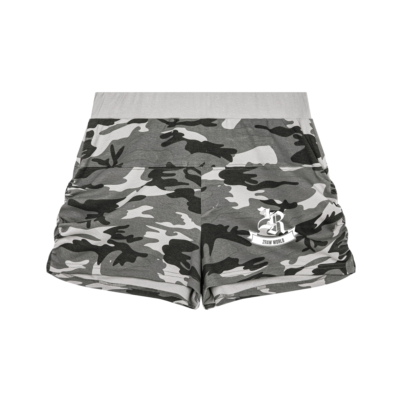 2RAW Women's Slim Camo Shorts