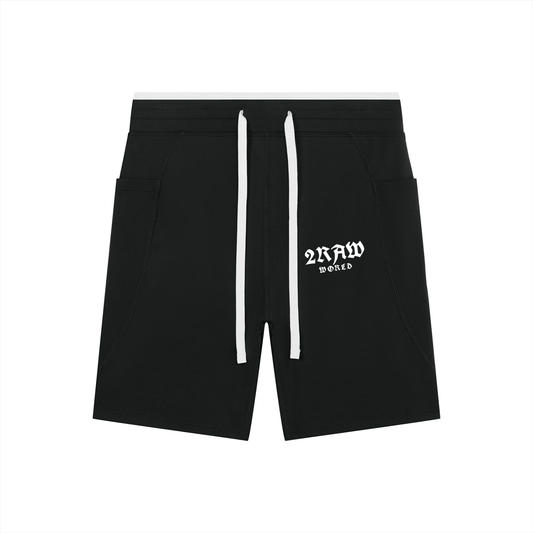 2RAW WORLD Women  High Rise Color Block Shorts