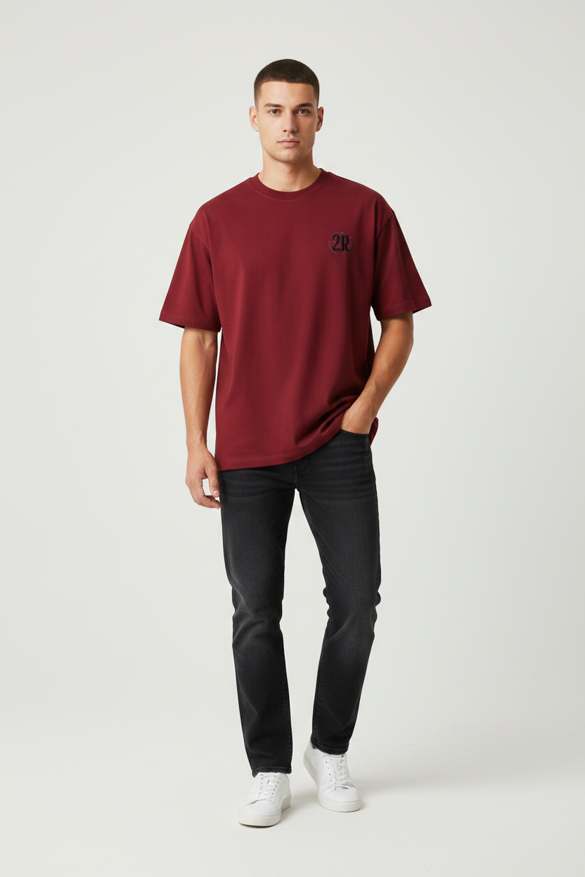 2RAW Essential Cotton Tee