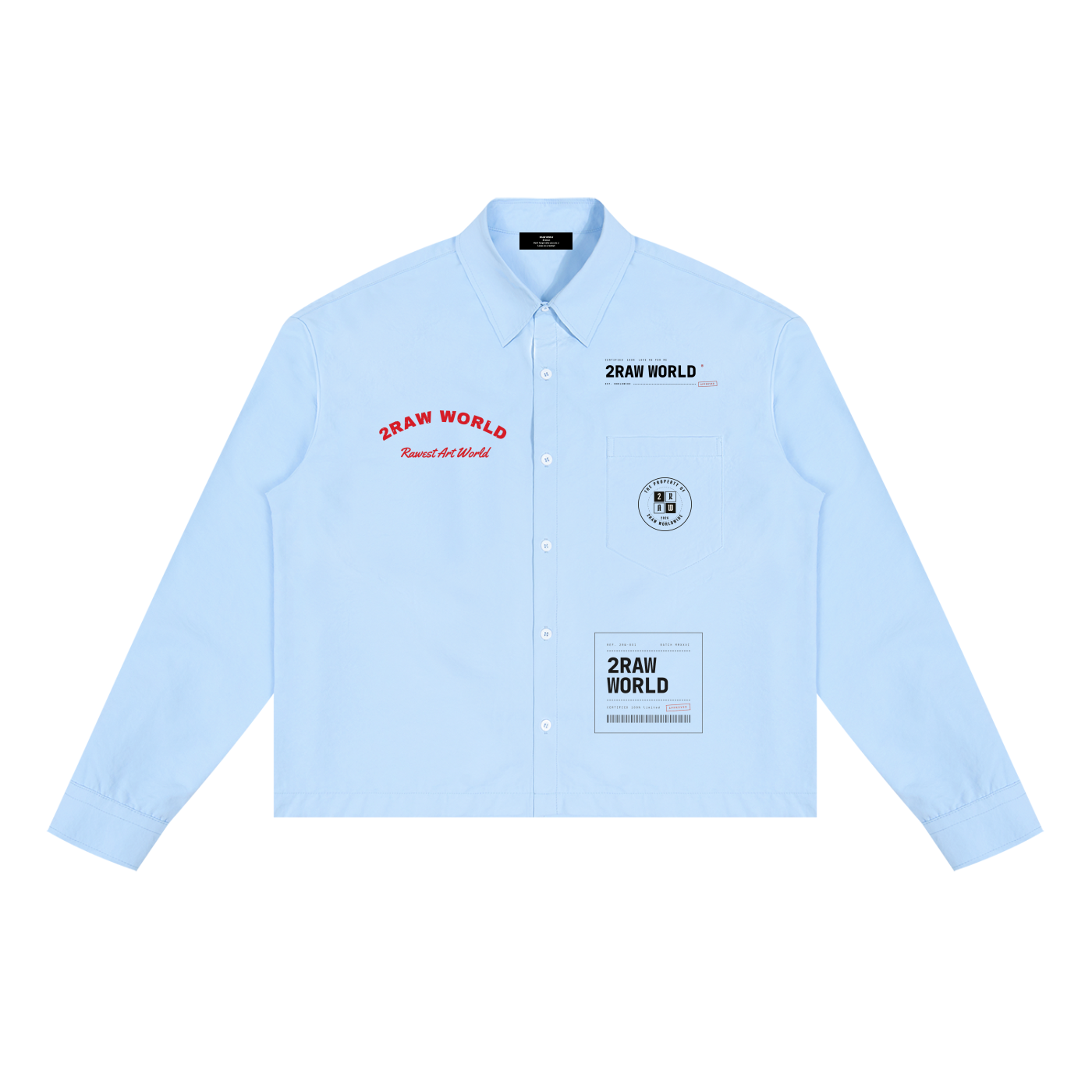 2RAW Boxy Long Sleeve Shirt