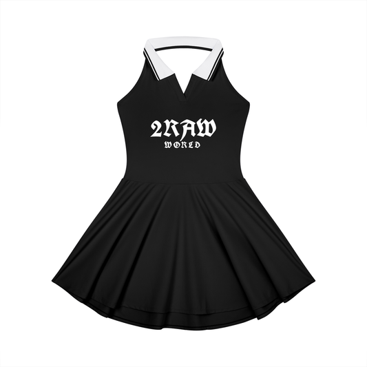 2RAW WORLD Halter Polo Dress