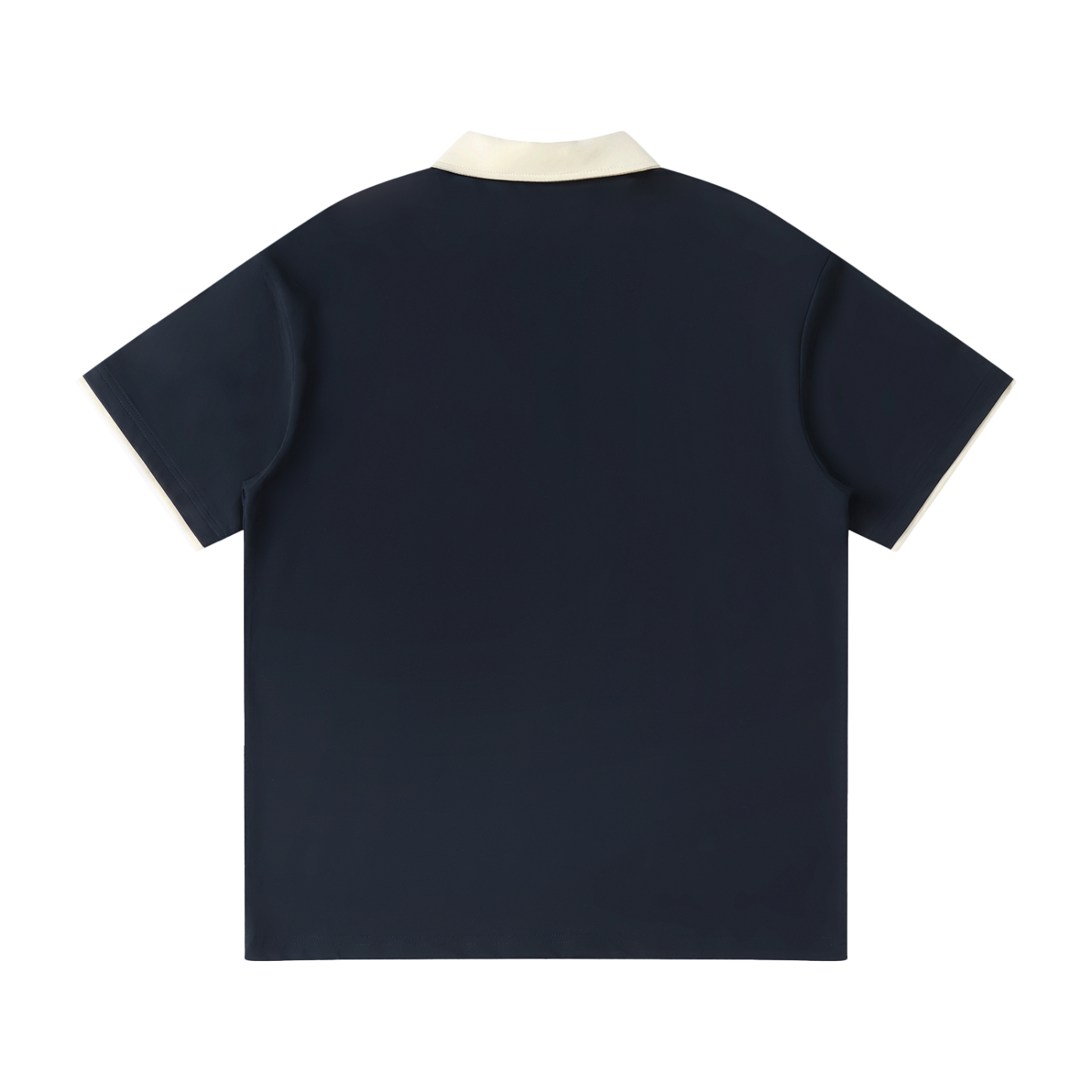 2RAW Contrast Collar Raglan Polo