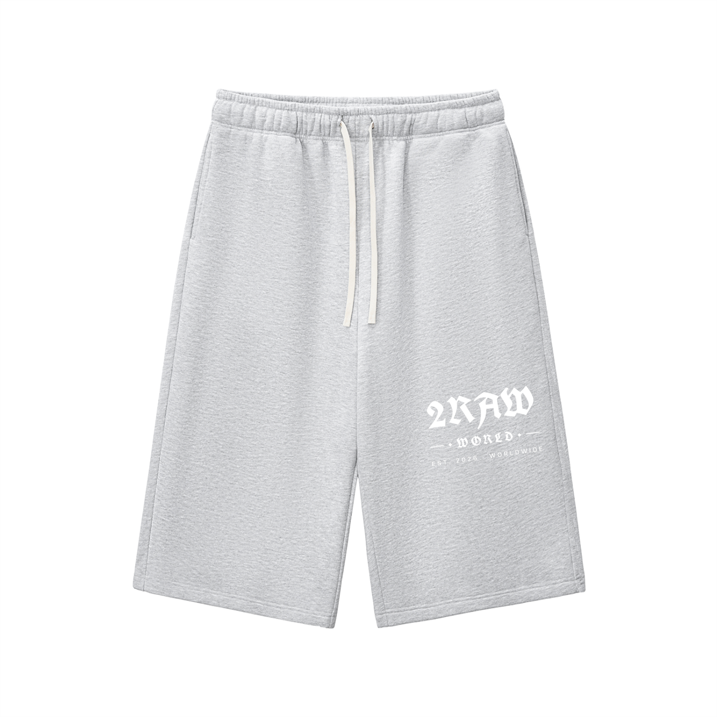 2RAW WORLD Essential Three-quarter Sweatpants