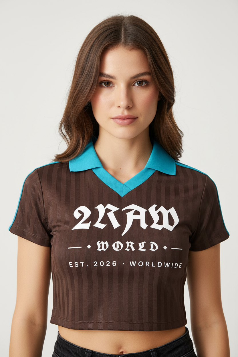 2RAW Cropped Jersey