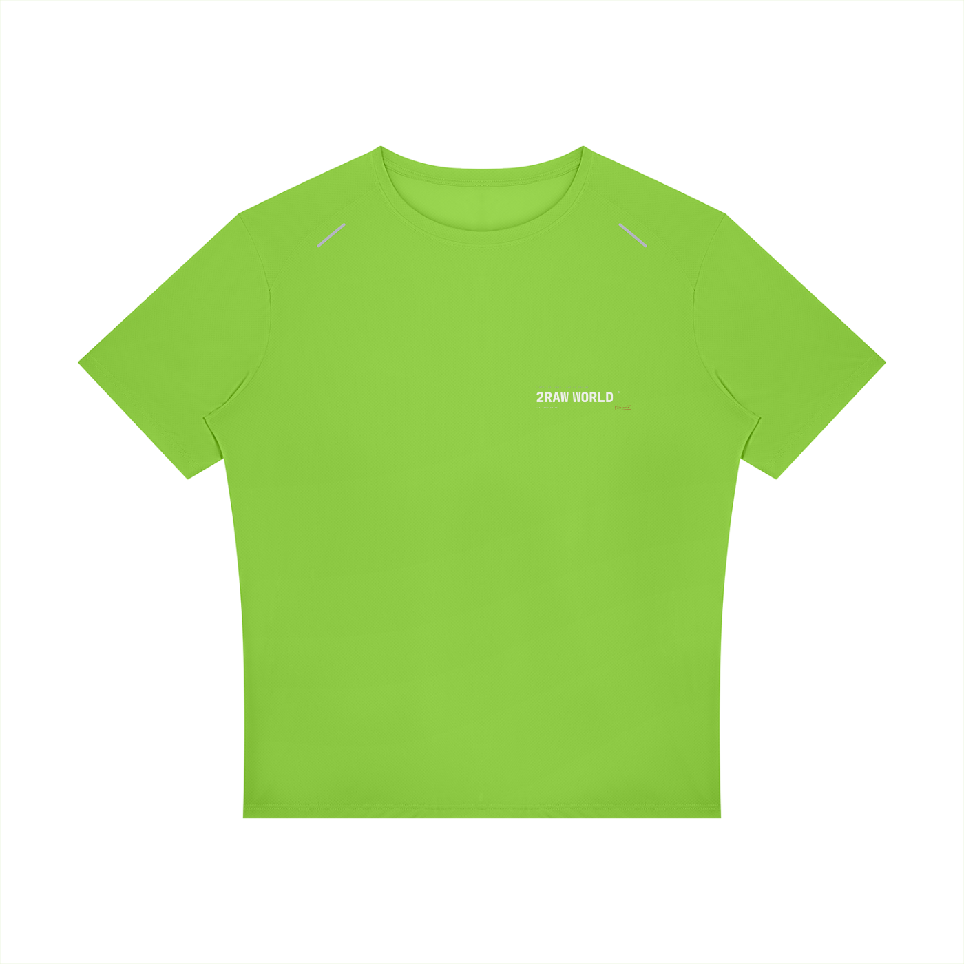 2RAW Men's Raglan Reflective Tee