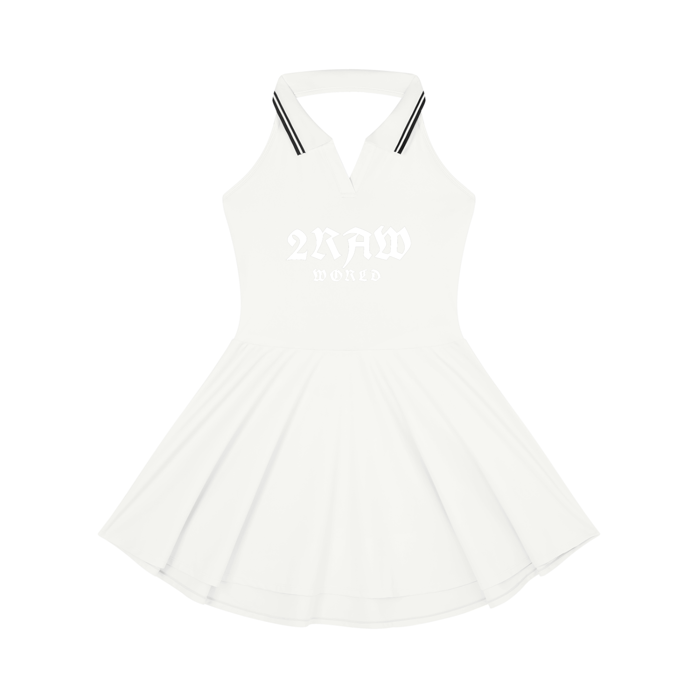 2RAW WORLD Halter Polo Dress