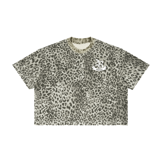 Wild Instinct Leopard Mesh shirt