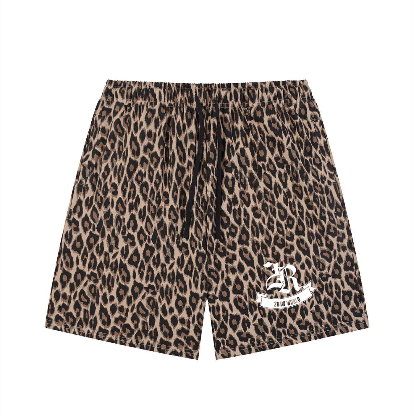 Wild Instinct Leopard Mesh Shorts