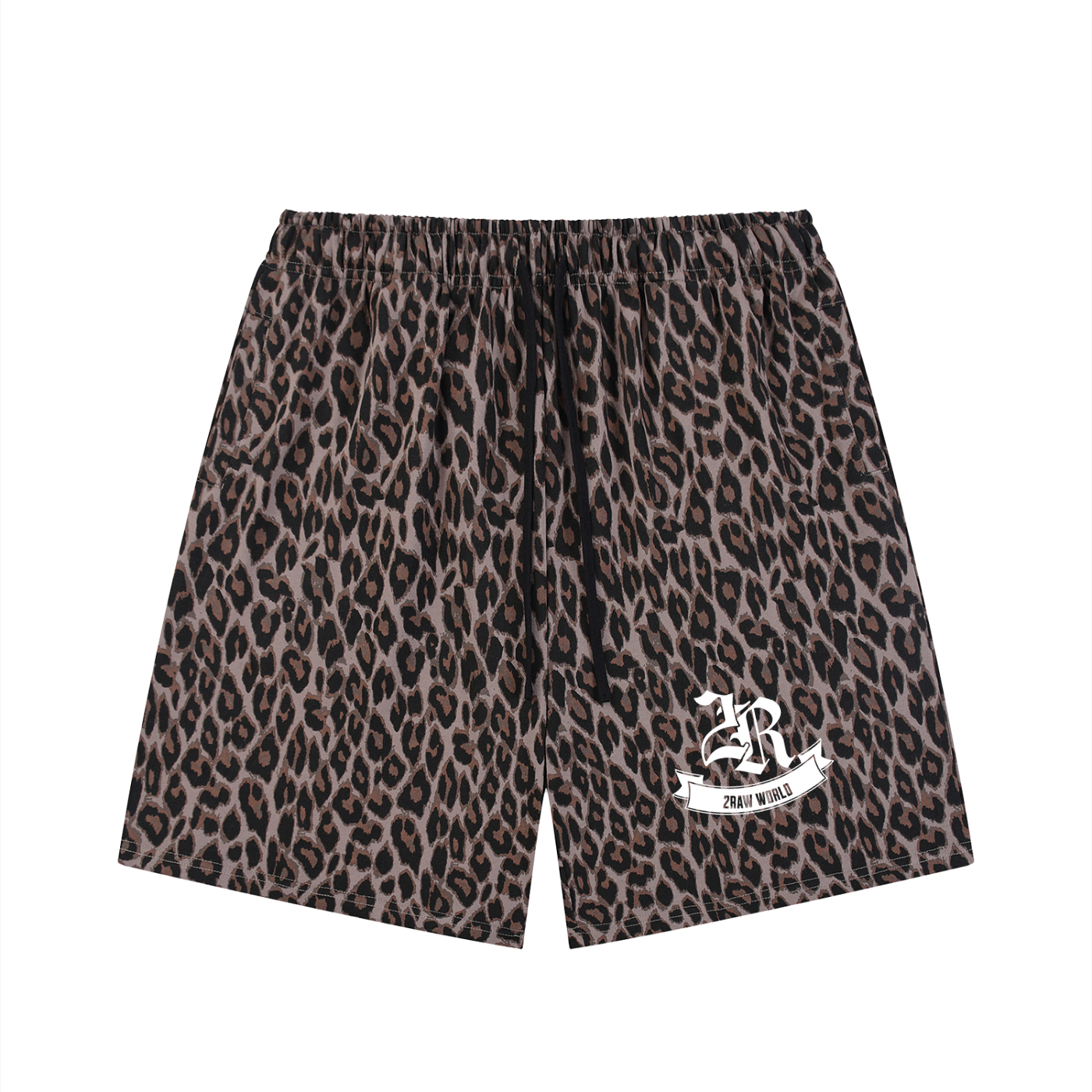 Wild Instinct Leopard Mesh Shorts