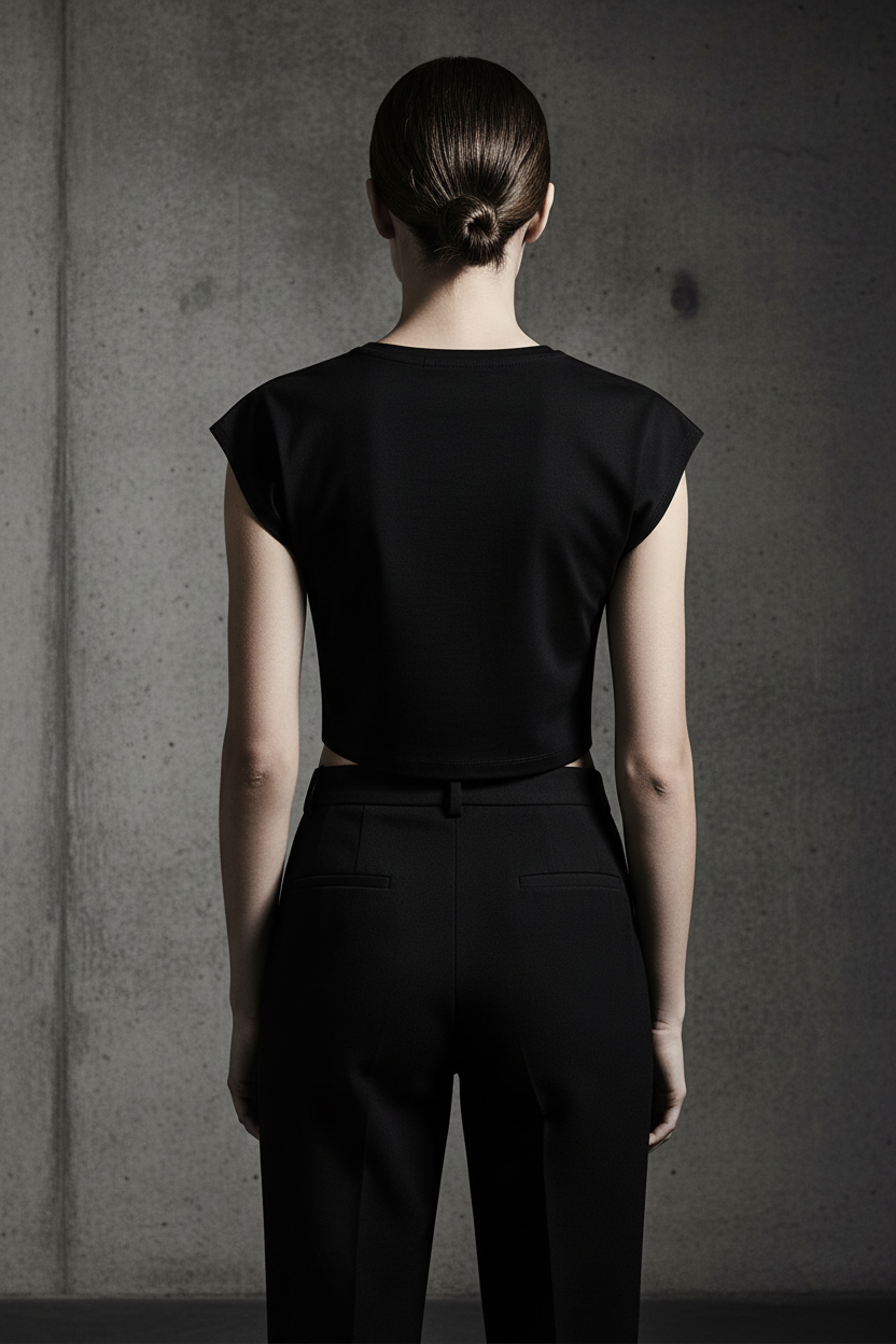 2RAW Women's Slim Crop Tee