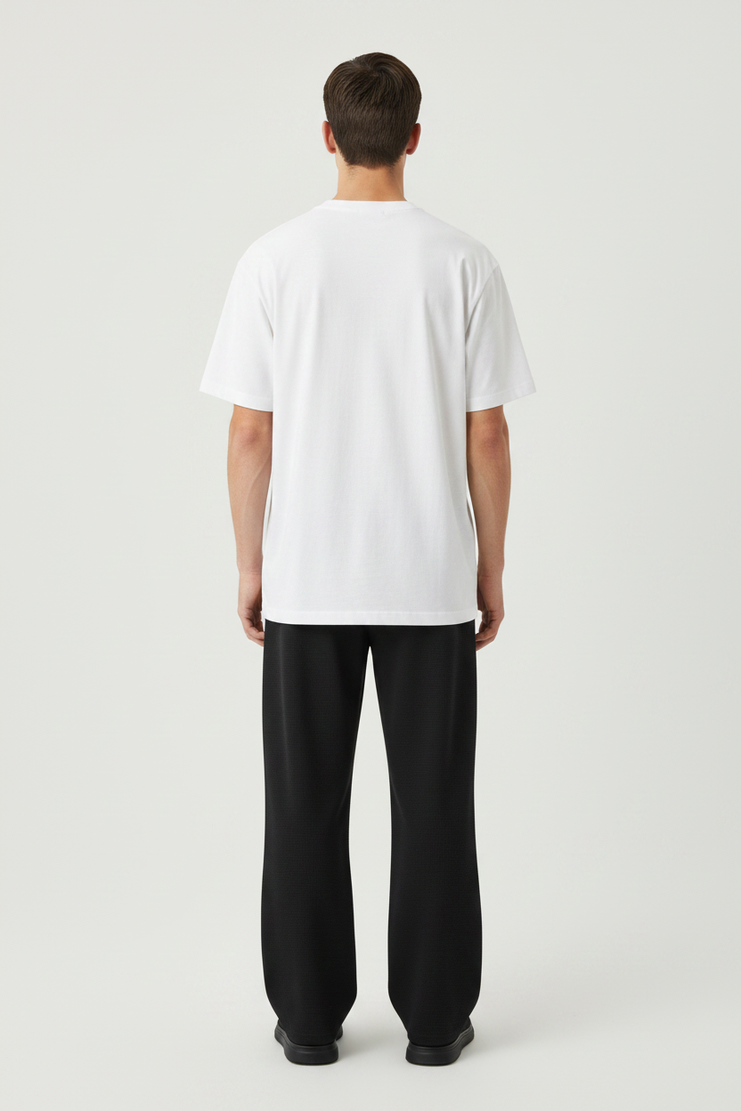 2RAW Waffle Barrel Leg Pants — Oat Gray