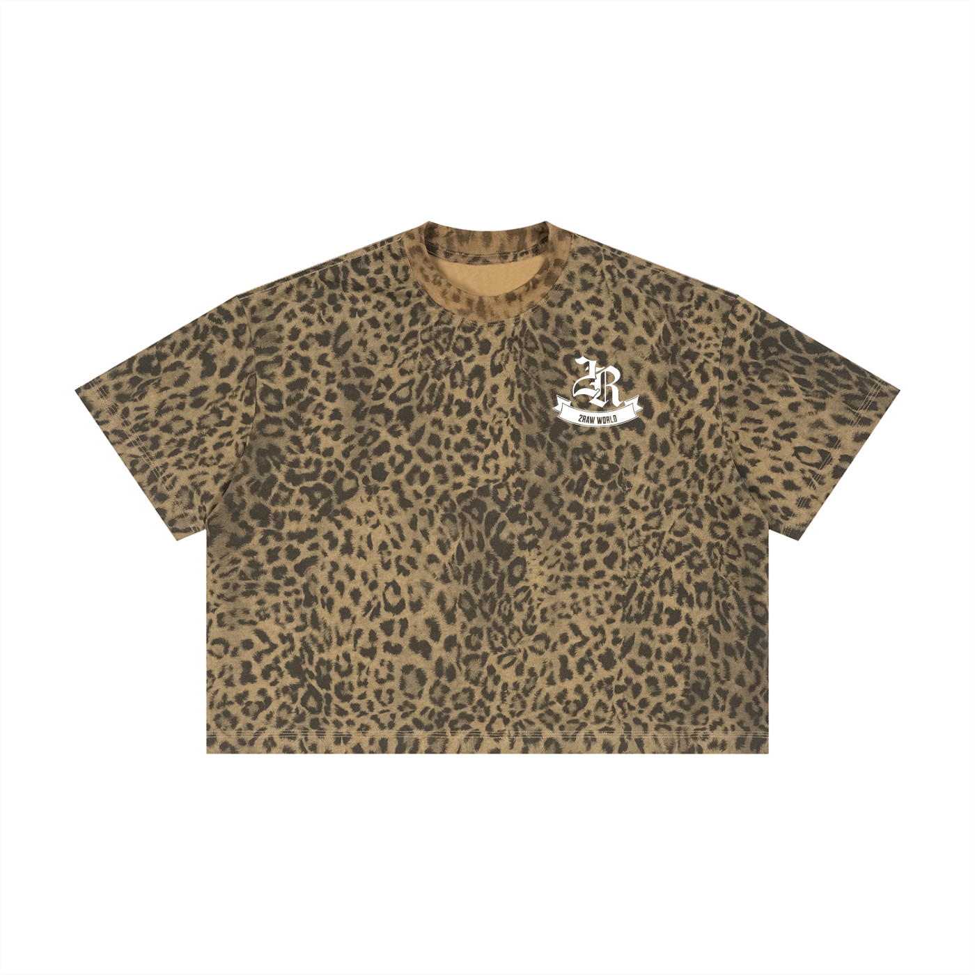 Wild Instinct Leopard Mesh shirt
