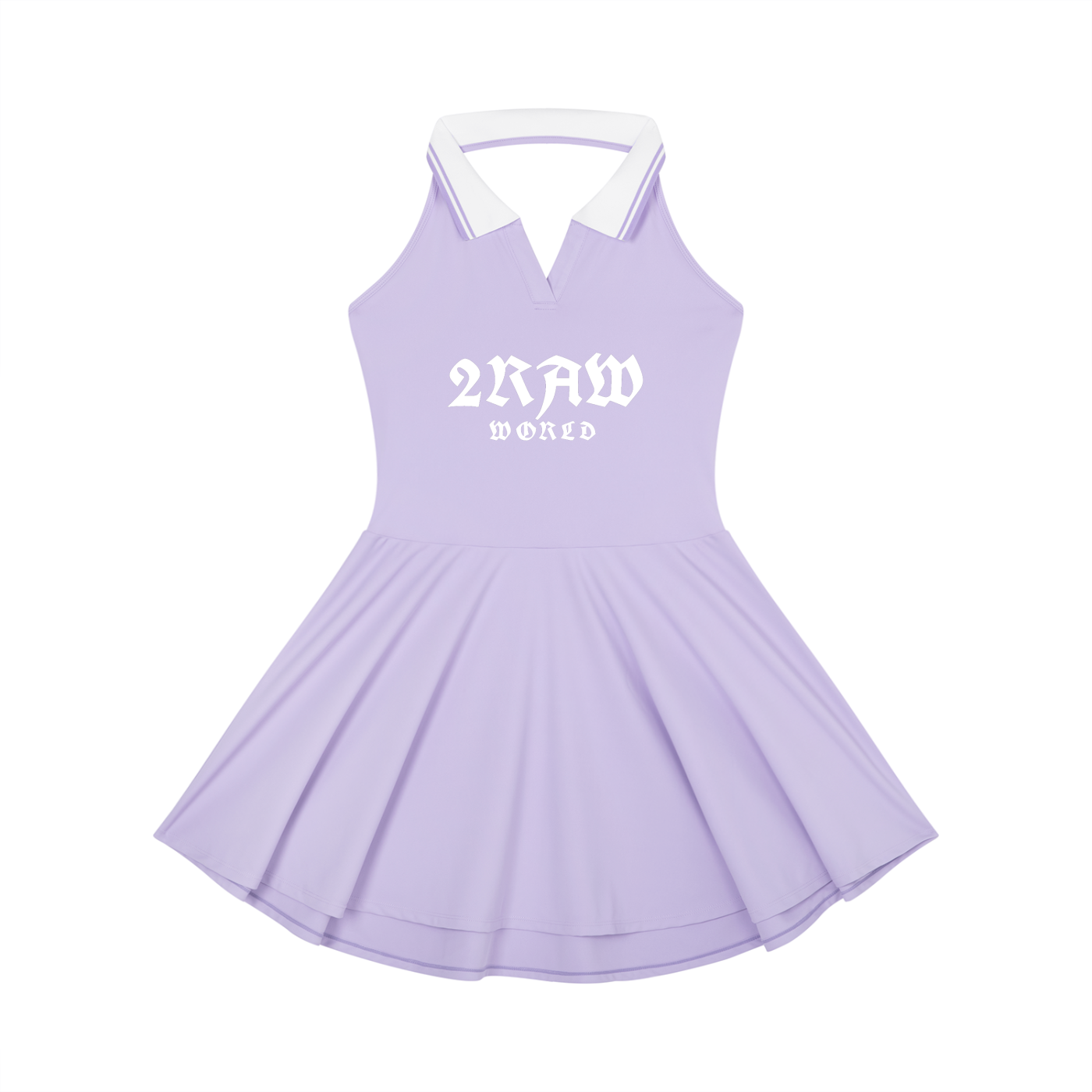 2RAW WORLD Halter Polo Dress