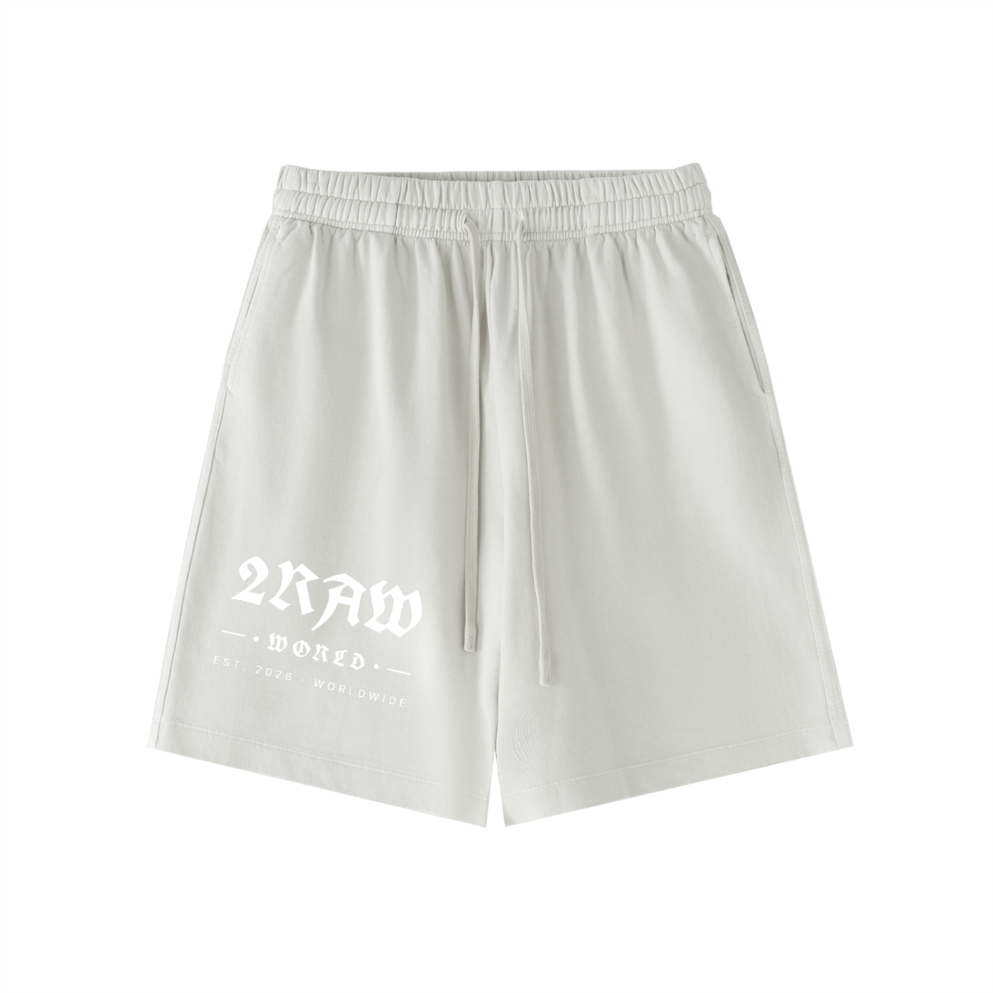 2RAW WORLD Vintage Wash Cotton Shorts