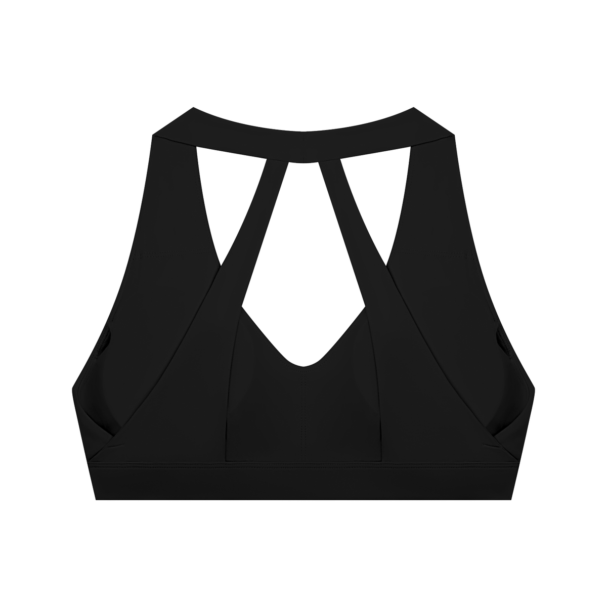 2RAW Women's Halter Cropped Sports Bra