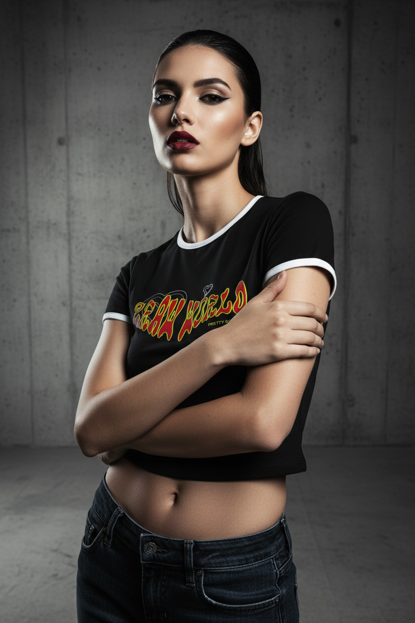 2RAW Pretty Soul Crop Tee