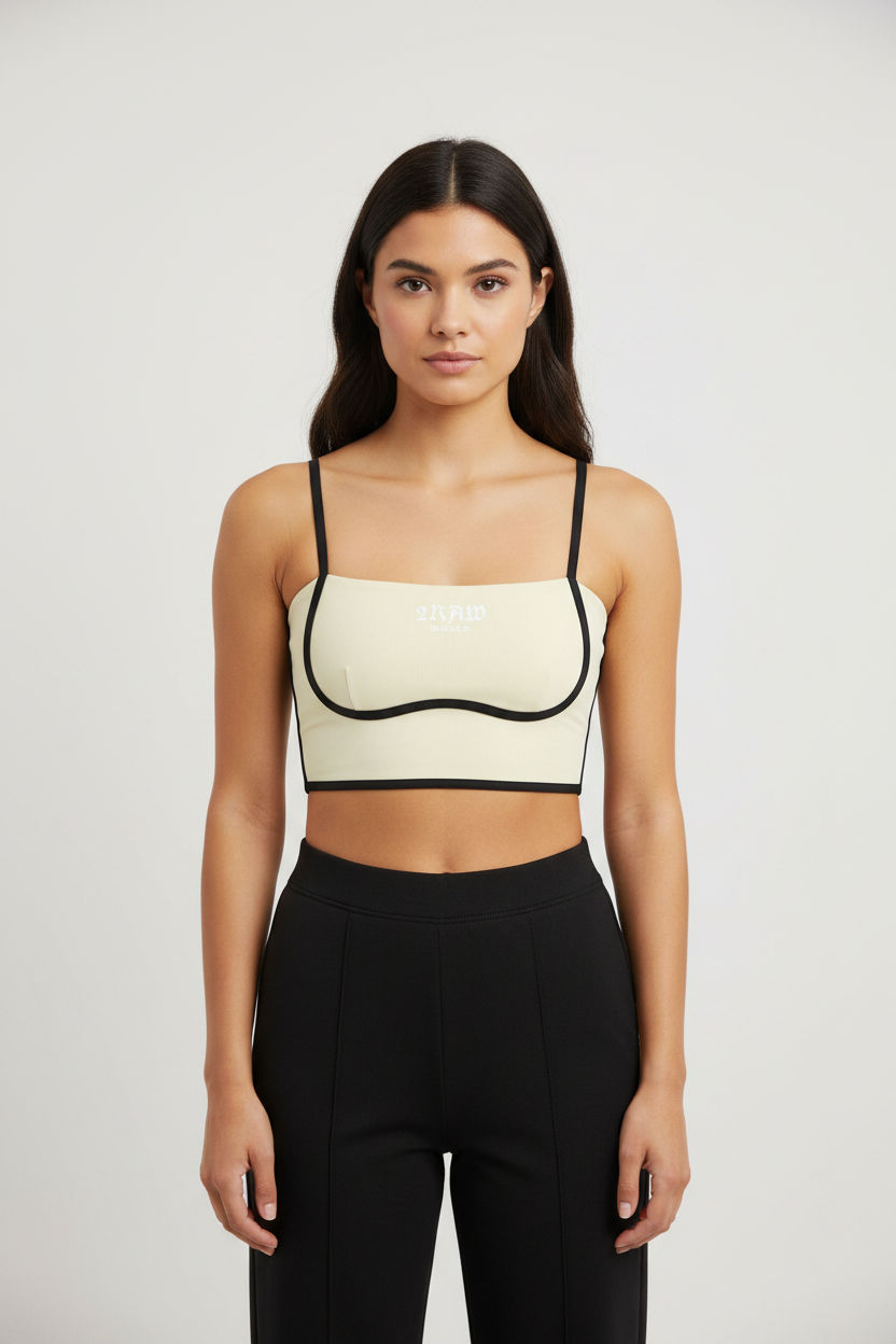 2RAW Women's Color Block Sports Bra