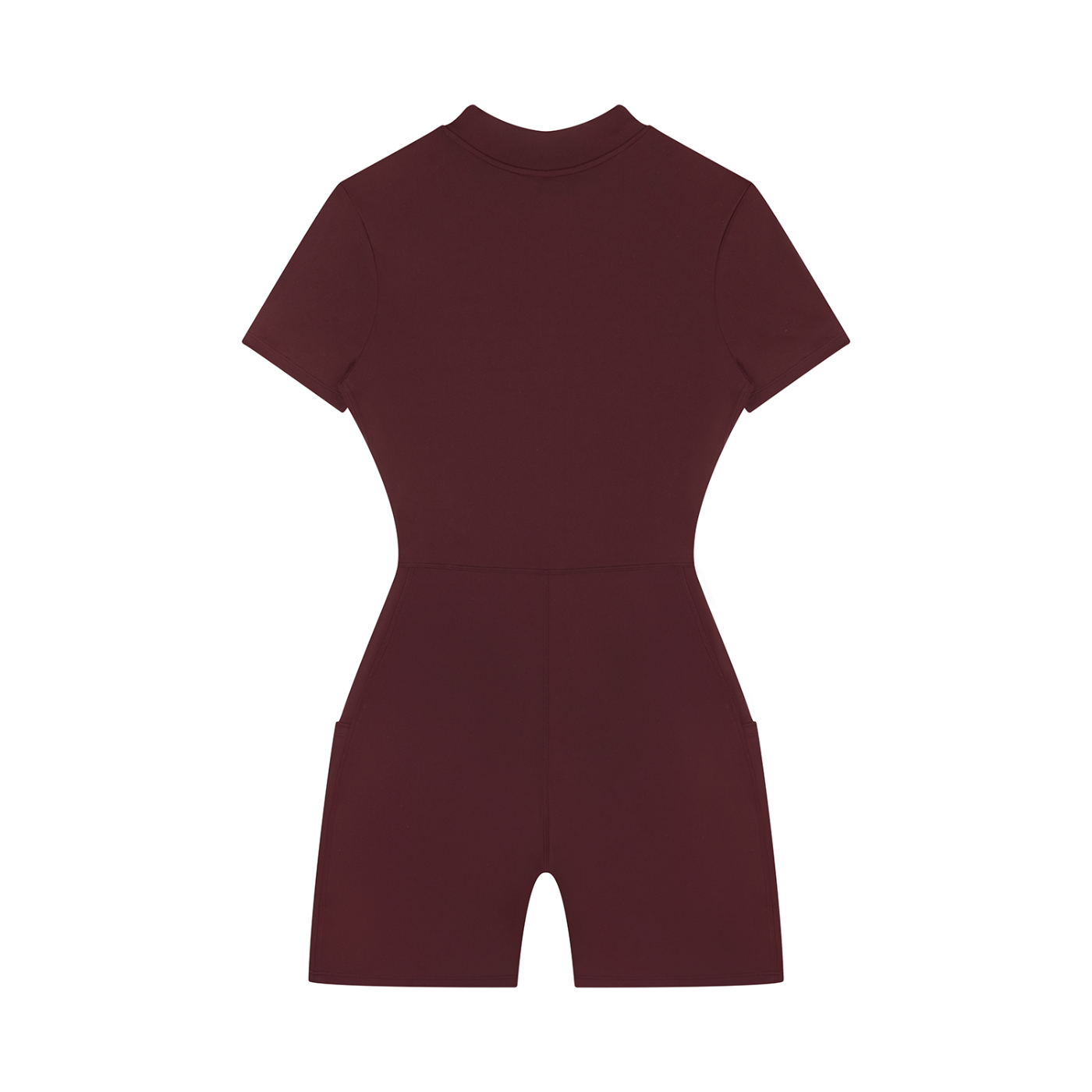 2RAW WORLD  Quarter-Zip Short Sleeve Romper