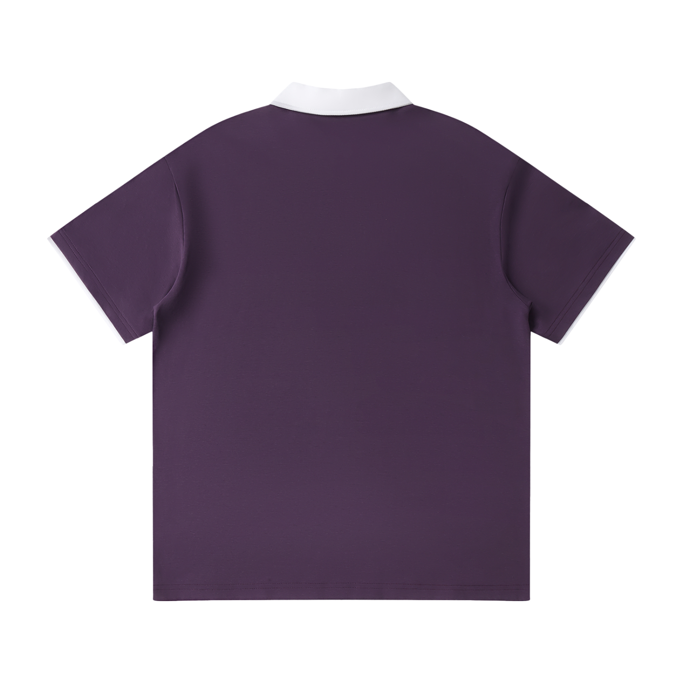 2RAW Contrast Collar Raglan Polo