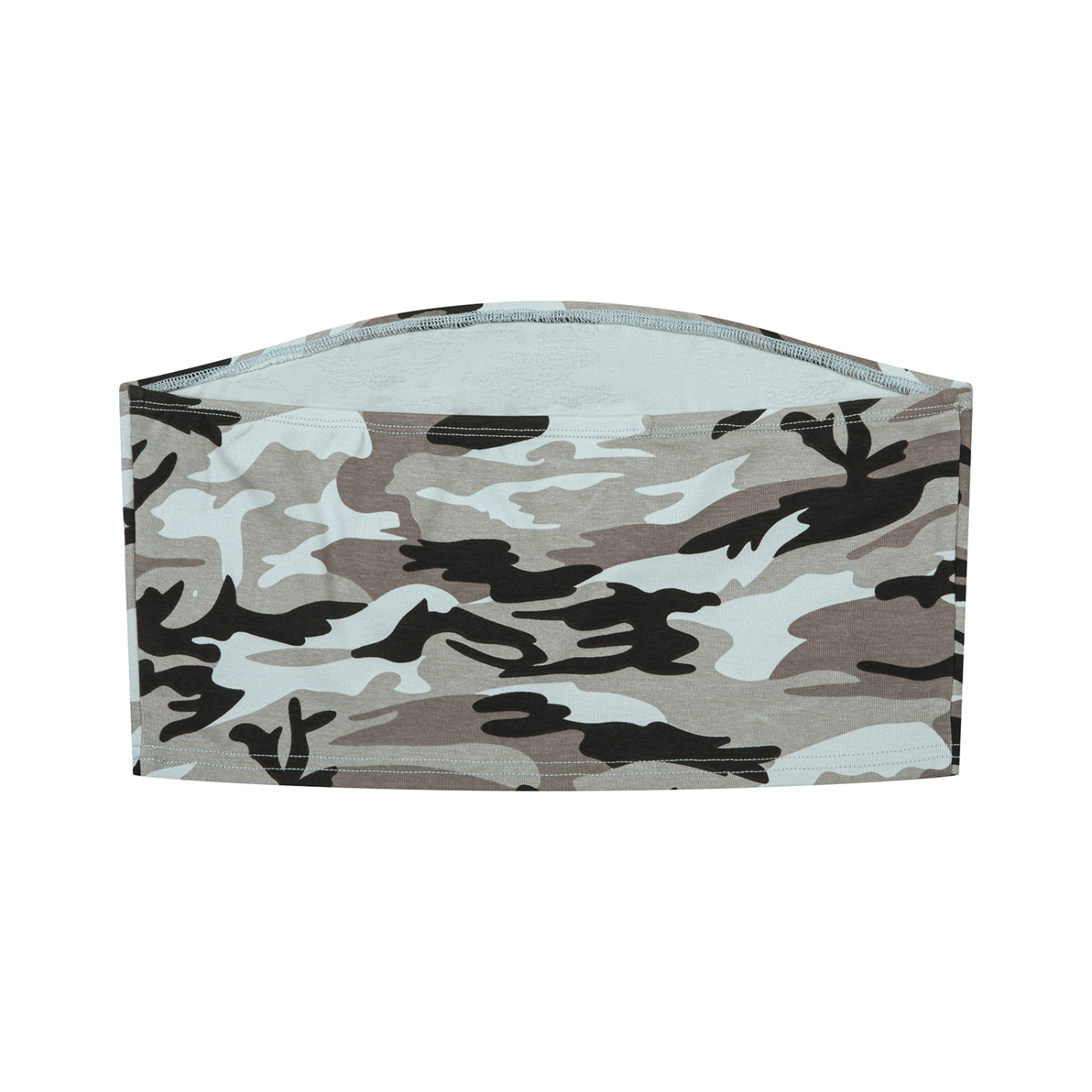 2RAW Women's Camo Cropped Tube Top