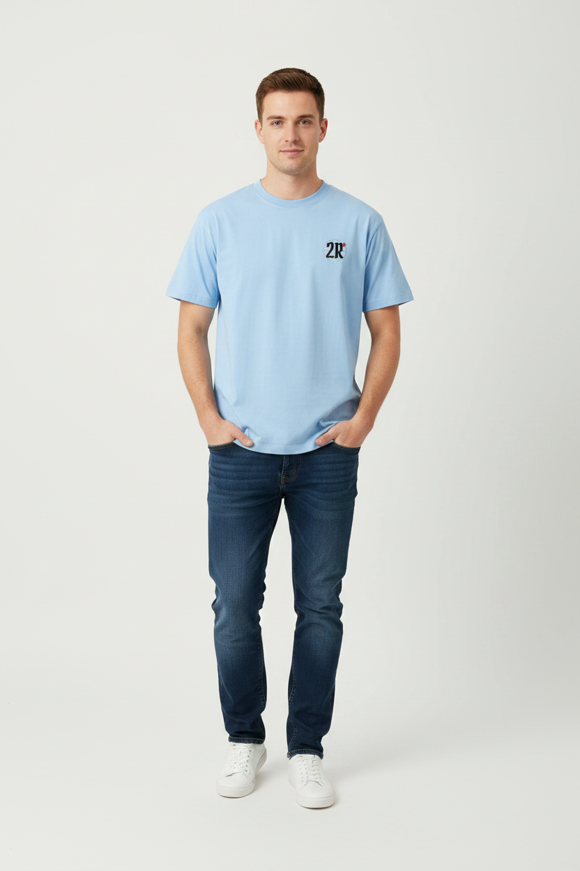 2RAW Essential Cotton Tee