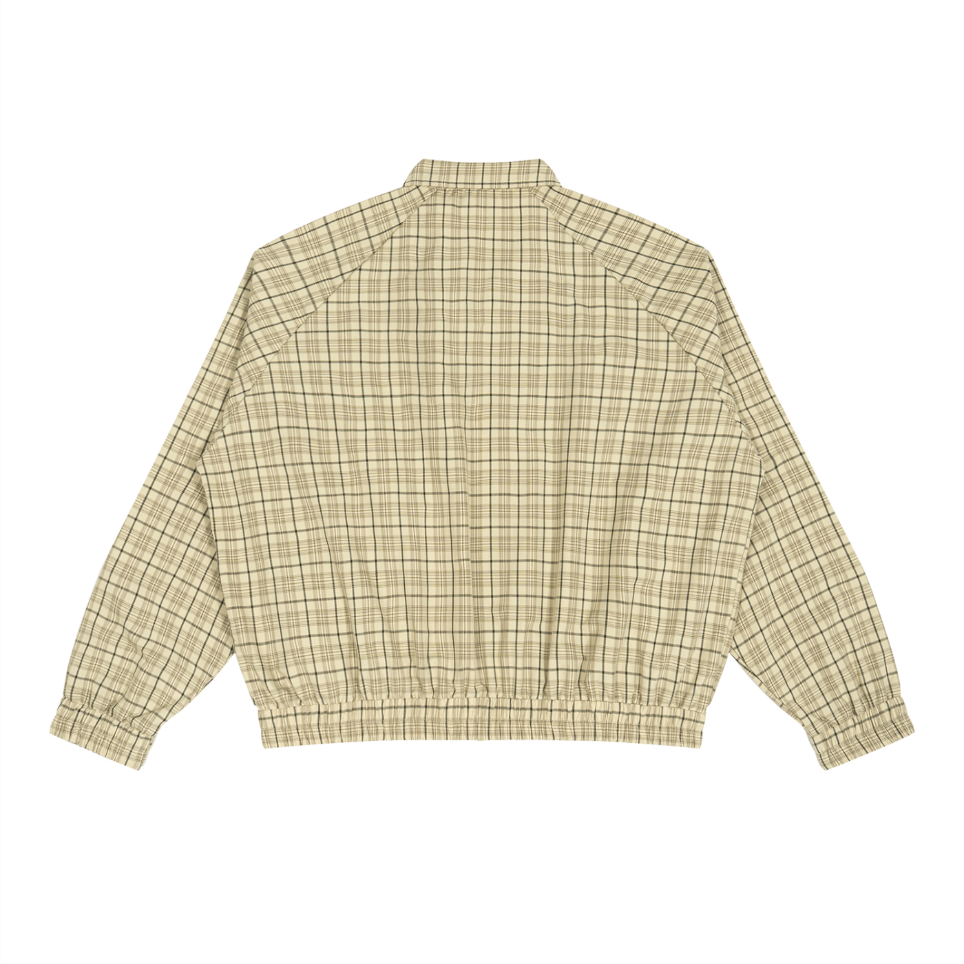 2RAW Plaid Full-Zip Track Jacket