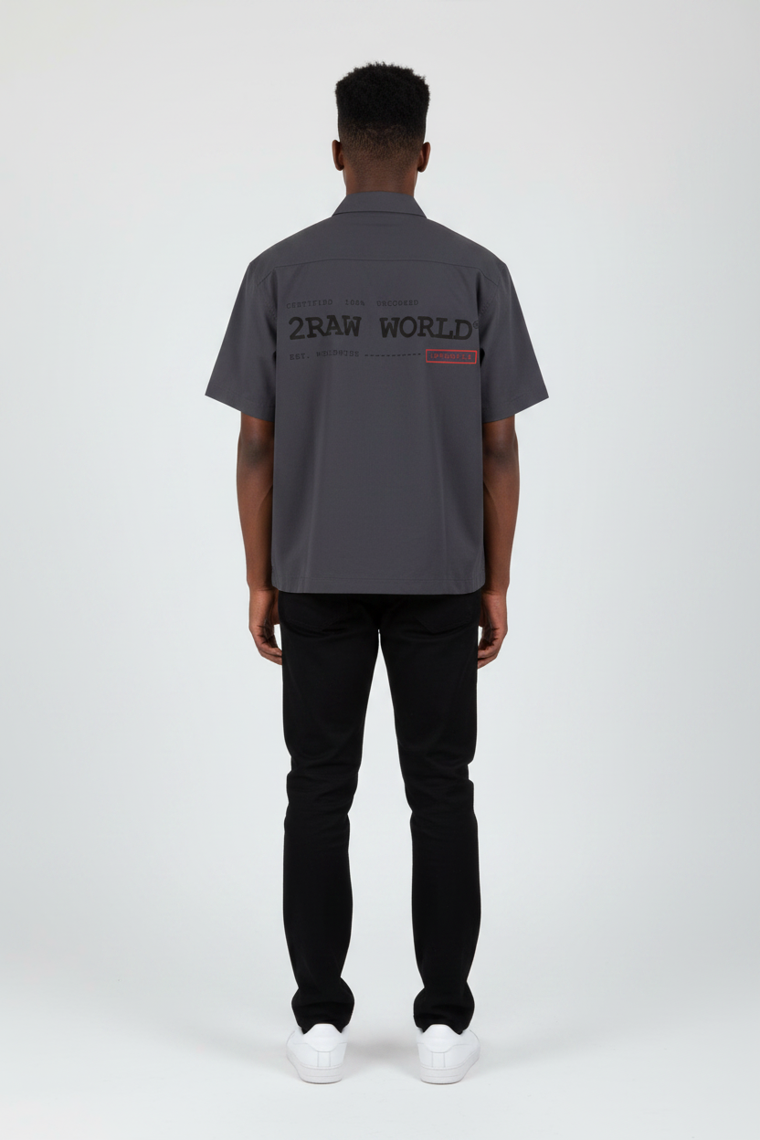 2RAW Boxy Short Sleeve Shirt