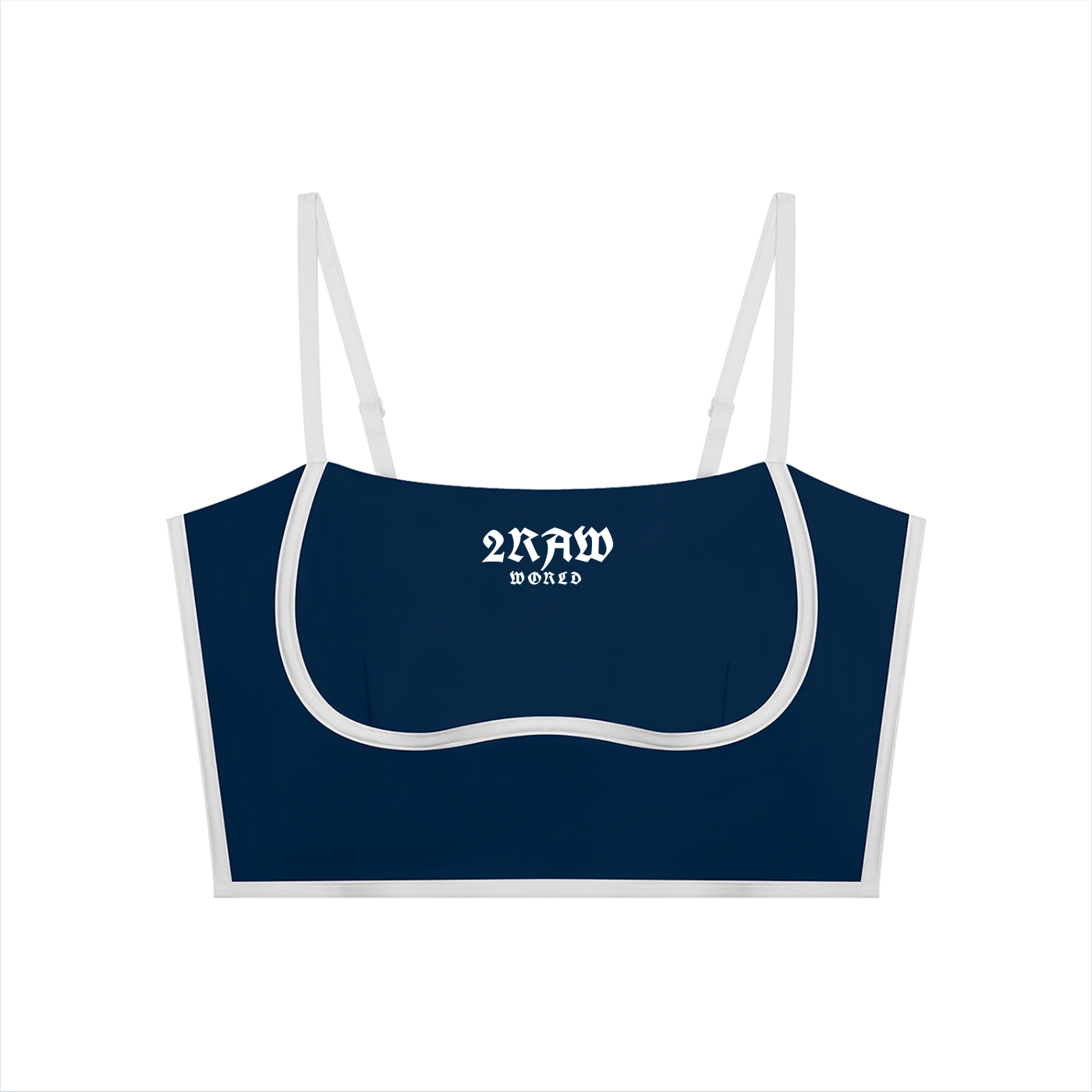 2RAW WORLD Women’s Color Bloc Yoga Sports Bra