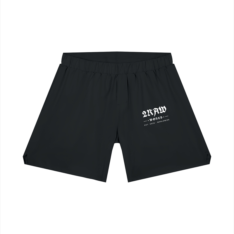 2RAW Men's active Fit Performance Shorts